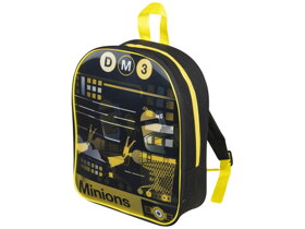 Rucksack für Kinder Minions Schwarz