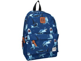 Blauer Rucksack Skooter Sharks