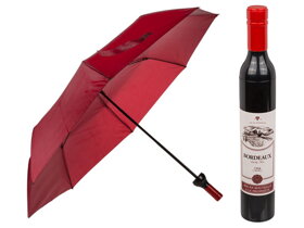 Regenschirm Weinflasche - Rotwein