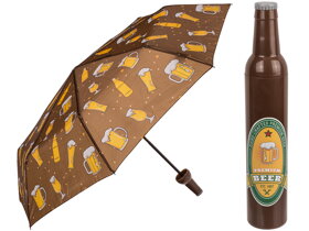 Regenschirm Bierflasche