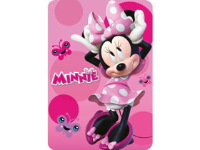 Kinderdecke Minnie Mouse Chic, pink