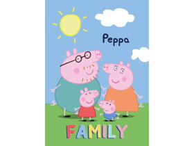 Kinderdecke Peppa Pig Family