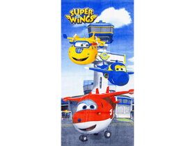 Strandtuch Super Wings Jett Flughafen