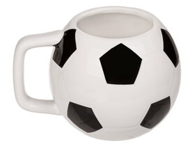 Kaffeebecher in Form eines Fußball