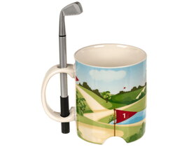 Kaffeetasse für Golffans