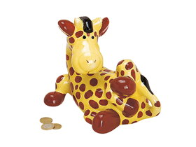 Keramik Spardose Giraffe