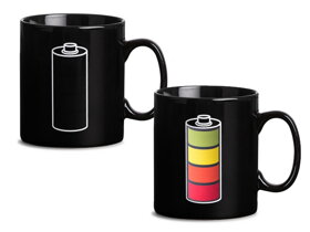 Magischer Maxi-Kaffeebecher mit Batterie