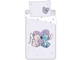 Kinderbettwäsche Disney Lilo und Stitch Heart