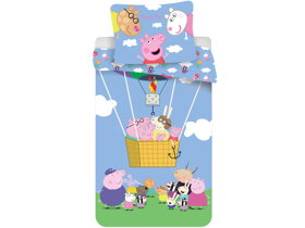 Kinderbettwäsche Peppa Wutz Ballon