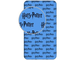 Spannbettlaken Harry Potter blau