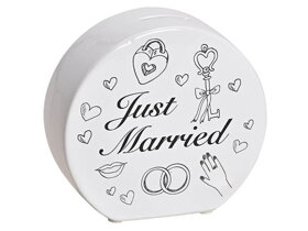 Keramik Spardose "Just Married"