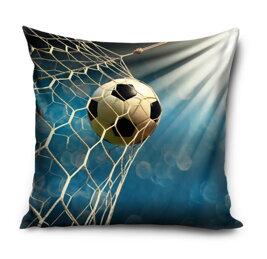 Dekokissen mit Fußball Motiv