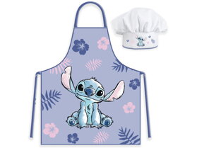 Kinderschürze mit Kochmütze Disney Stitch