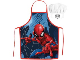 Kinderschürze mit Kochmütze Marvel Spiderman