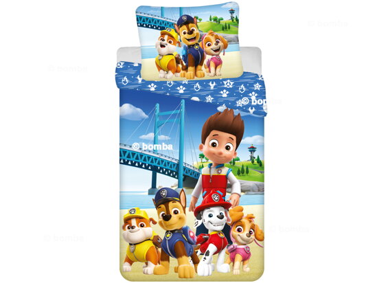 Kinderbettwäsche Paw Patrol Brücke