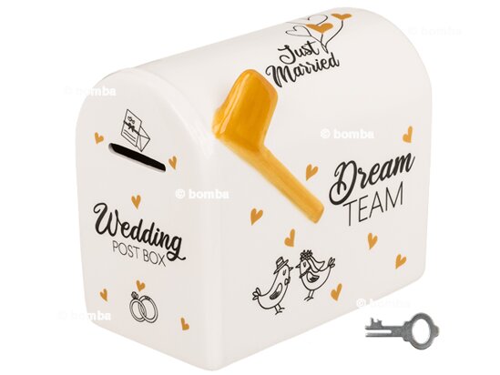 Spardose Briefkasten &quot;Just Married&quot;