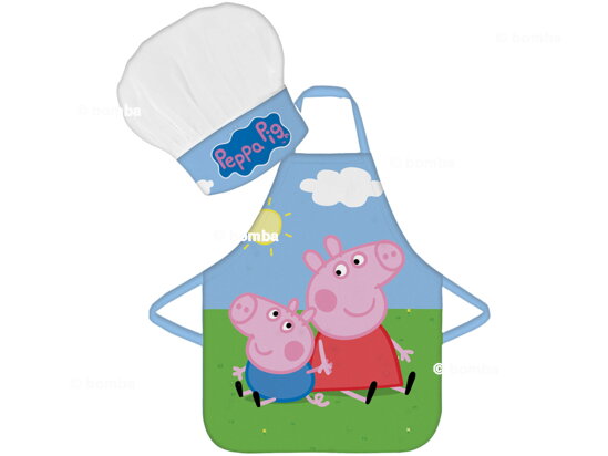 Kinderschürze Peppa Wutz Peppa und George